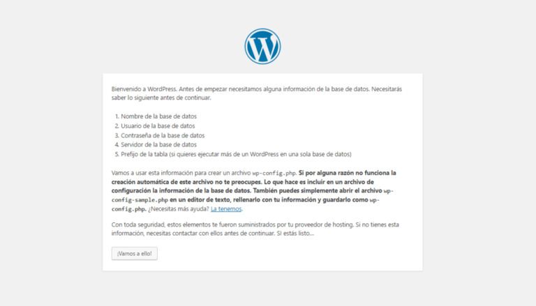 Instalar WordPress, curso wordpress