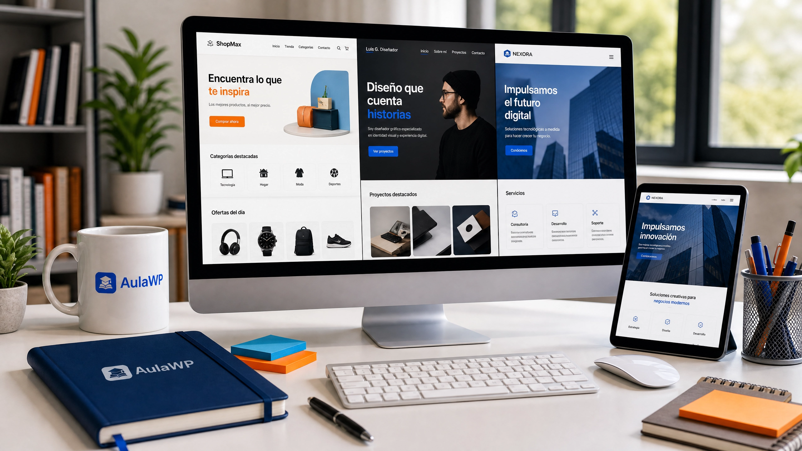 Sitios Web con Astra y Elementor Ejemplos