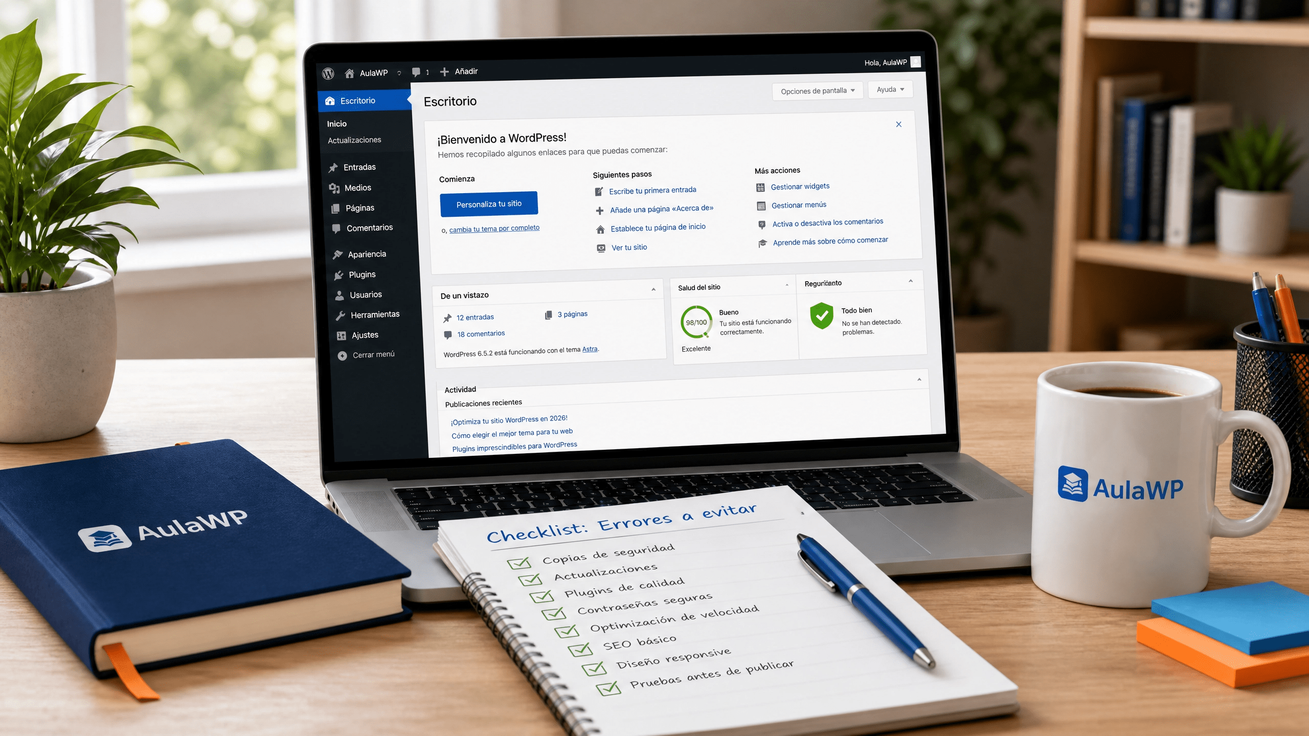 Errores al crear una web con WordPress (y cómo evitarlos en 2026)