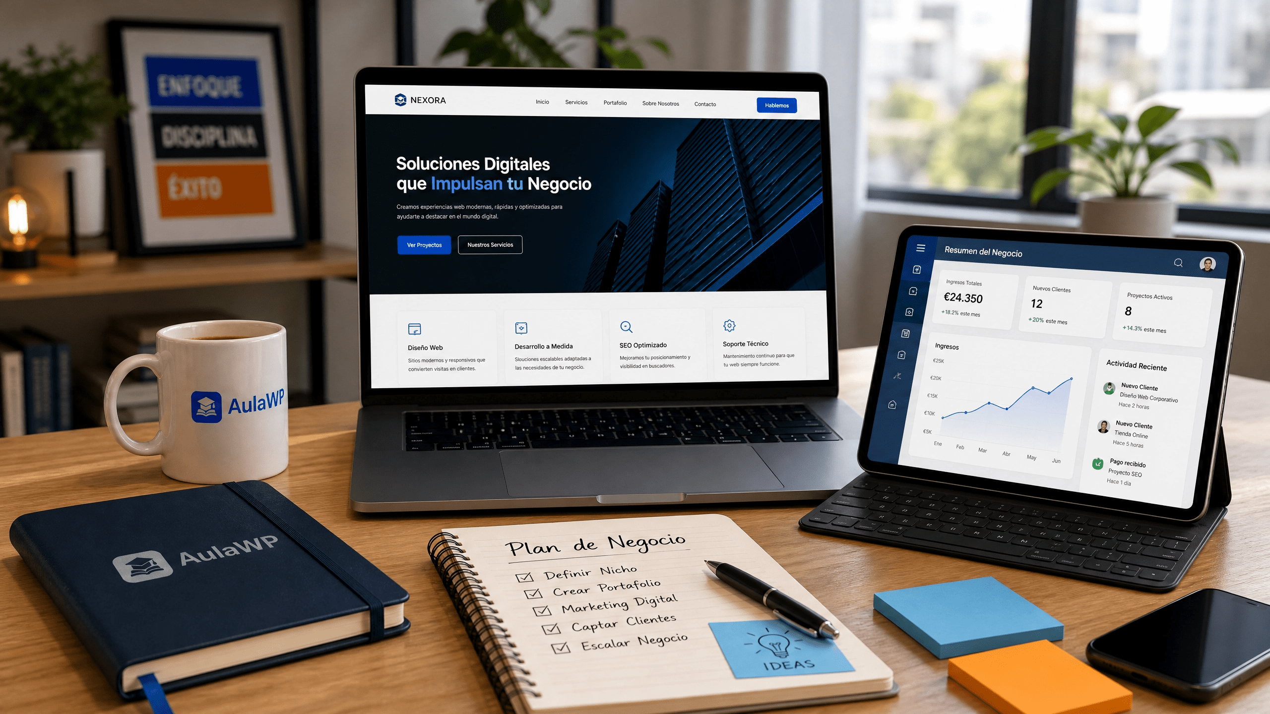 Cómo ganar dinero creando páginas web con WordPress en 2026